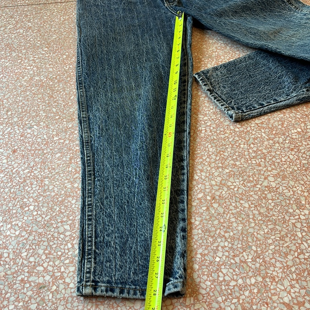 Vintage 1980’s Sasson Acid/Stone Washed High Waisted Pinstriped Jeans - Picture 12 of 16